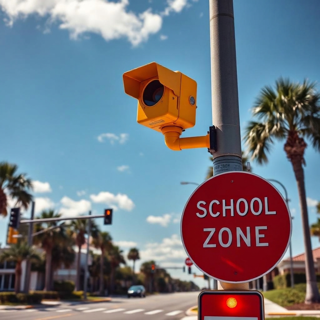 School Zone Speed Cameras Are Now Live Across Palm Beach County. Here's What's Different Locally.